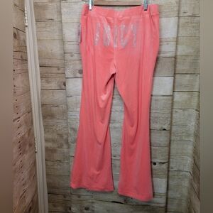 Juicy Couture Coral Velour Pants